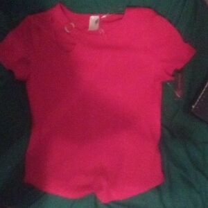 No Boundaries Fitted Pink Short Sleeve T-Shirt